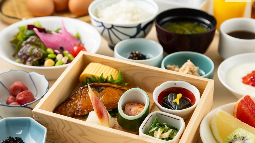 【楽パック限定】地元長崎の食材を使用した朝ごはんで活力を！スタンダード＜朝食付＞